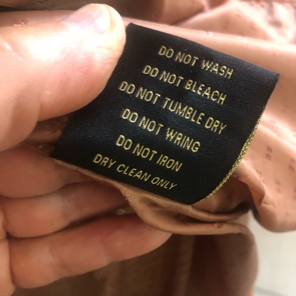 Brand new leather jacket. Color Cognac or Hickory . 100% real Lambskin leather - Picture 8 of 14